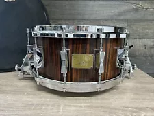 Sonor HLD581EB Signature Series Horst Link Makassar Ebony 14x6.5” Snare Drum 891