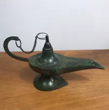 Aladdin Green Genie Lamp