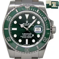 Rolex New Submariner 116610 Green Ceramic 2020 Steel Box/Paper/5YrWarranty #RL1