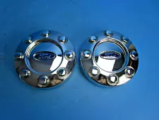 11-16 2011-2016 FORD F250 F350 8 LUG CHROME CENTER CAP 2WD 4WD WHEEL RIM OEM (1)