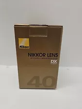 New ListingNIKON AF-S DX Micro NIKKOR 40mm f/2.8G Lens NEW (A2)