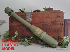 DUMMY M6A3 M7A3 2.26" HEAT Bazooka Rocket Round - Accurate Size Plastic Replica