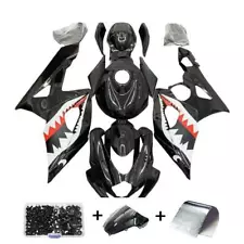 FSM Injection ABS Black Shark Fairing Fit for 2005-2006 GSXR 1000 p079