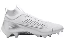 Nike Men's Vapor Edge Pro 360 2 Football Cleats White Metallic Silver ALL SIZE