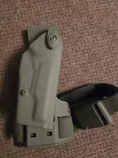 Safariland STI 1911 Drop Leg Holster Coyote Brown W/ QLS