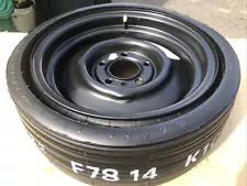 CUDA CHALLENGER F 78 14 SPACE SAVER TIRE 1970 1971 AAR T/A HEMI BF GOODRICH SHOW