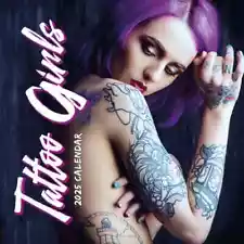 Red Robin Publishing, Tattoo Girls 2025 Wall Calendar