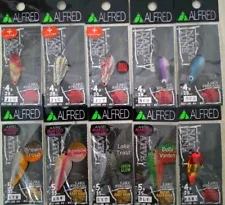 ALFRED Area Trout Spool Lure 10 Types Set ALF Limited Collection Bulk Sale8292AK