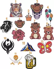 MACHINE EMBROIDERY DESIGNS - 14 EMBROIDERY DESIGNS Files