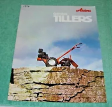 1978 Ariens Garden Tillers Color Sales Brochure, 12 pg. Original