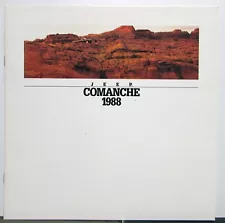 1988 Jeep Comanche Pioneer Eliminator Chief Laredo ORIGINAL Sales Brochure