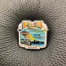 2009 Harley Davidson Dayton Ohio "F&S" Birthplace Of Aviation Planes Lapel Pin