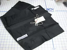 * Sale is for 1 USN navy dress neckerchief 36" x 36" tie black acetate enlisted