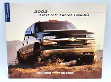 2002 Chevrolet Chevy Silverado Trucks Sales Salesman Showroom Brochure 32pgs