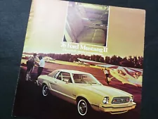 1976 Ford Mustang II Car Sales Brochure