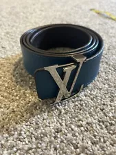 Louis Vuitton M9153 LV 40/100 Reversible Belt Blue/brown