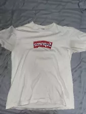 Supreme x CDG Box Logo Tee White SS17 Size Large Rare 100% Authentic