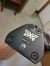 Used RH PXG Raptor Darkness 26 Putter, 35" face balanced- PXG Grip- graph steel