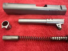 1911 Ruger SR 1911 45 ACP STAINLESS SLIDE BARREL & RECOIL SPRING NICE