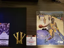 Authentic Kobe Bryant Retirement Letter SEALED Farewell Game, autograph pic coa