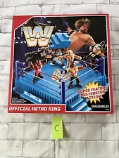 WWE Mattel Retro Ring for Wrestling Action Figures 2017 New Sealed WWF Hasbro