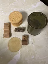 WWII C Ration B Unit Supper Opened w/contents