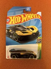 Hot Wheels 2024 HW Exotics 3/10 Black/Gold Bugatti Bolide