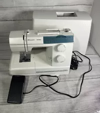 Husqvarna Viking Emerald 116 Sewing Machine w/ Case - Tested and Working