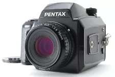 【NEAR MINT】 PENTAX 645N Film Camera SMC Pentax A 75mm F2.8 Lens from JAPAN