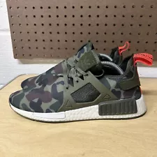 ADIDAS NMD XR1 Shoes Mens Size 10 US Runners Green Camo BA7232 Sneakers