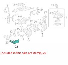Used HVAC Heater Core fits: 2013 Chevrolet Equinox Grade A