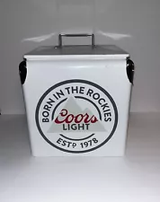 Coors Light Born In The Rockies Ice Chest Cooler 18 Can Capacity