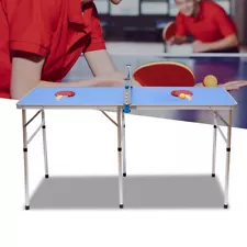 New ListingFoldable Ping Pong Table with Net Indoor Outdoor Tennis Table Ping Pong Foldable