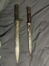 Ww1/ww2 german bayonets matching military