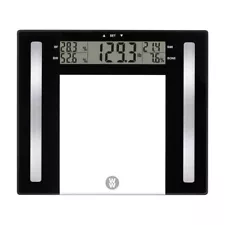 Glass Body Fat Scale Clear - Weight Watchers