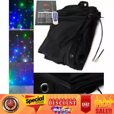 Stage Star LED Backdrop Wedding Party Curtain Retardant DJ Pub 10X6.5FT /3X2M