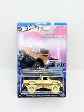 Hot Wheels 2024 (Tubular Trucks) - "1980 Dodge Macho Power Wagon"(Custom Gold