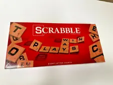 New Scrabble Game Crossword Board Game with Damaged Box