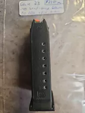 1 x Glock 23 / 27 .40 S&W 10 Round Factory OEM Gen 4 Pistol Magazine - Austria