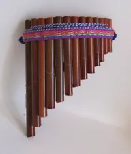 Pan Flute For Beginners Traditional Peruvian Musical Instrument #995