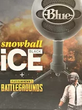 Blue Snowball iCE USB Mic for Recording & Streaming on PC & Mac - Black