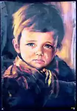 Crying Boy Print by Giovanni Bragolin Top Quality Paper Print ~ FAST Ohio Ship ~