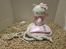 Hello Kitty Angel Fairy San Landline Telephone Vintage KT2010 2003 C Batteries