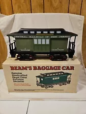 VTG Jim Beam Train Decanter Number 5 Baggage Car US Express RR of NJ Box EMPTY