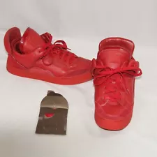 Louis Vuitton x Kanye West Red Don Sneakers Size 9 LV 8 US