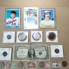 New ListingJunk Drawer Lot, Multiple Silver Coins ð¥