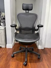 Herman Miller Aeron- Size C Fully Loaded With Headrest