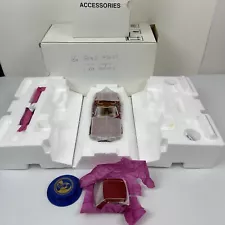 Franklin Mint 1973 Mercedes Benz 450 SL Color Sample Red Verison w/ Box