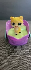 LPS Littlest Pet Shop Rare First Edition Cat With Licking Tounge Set