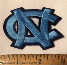 UNC University of North Carolina Tar Heels Logo Iron On Patch Nike NCAA Blue